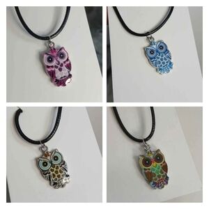 3/$8 New Owl Necklaces Jewelry Womens Girñs Accessories